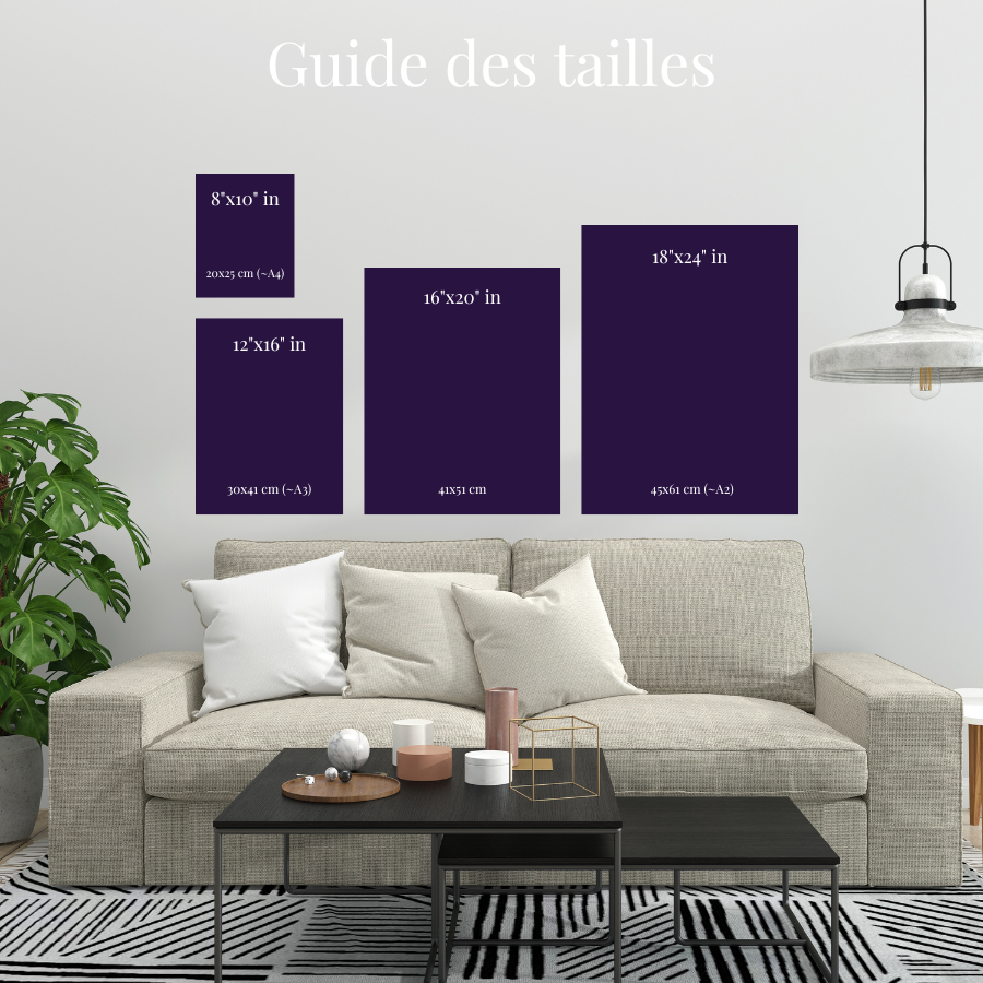 STARFLOW (sans cadre) - Wall Art Attraction