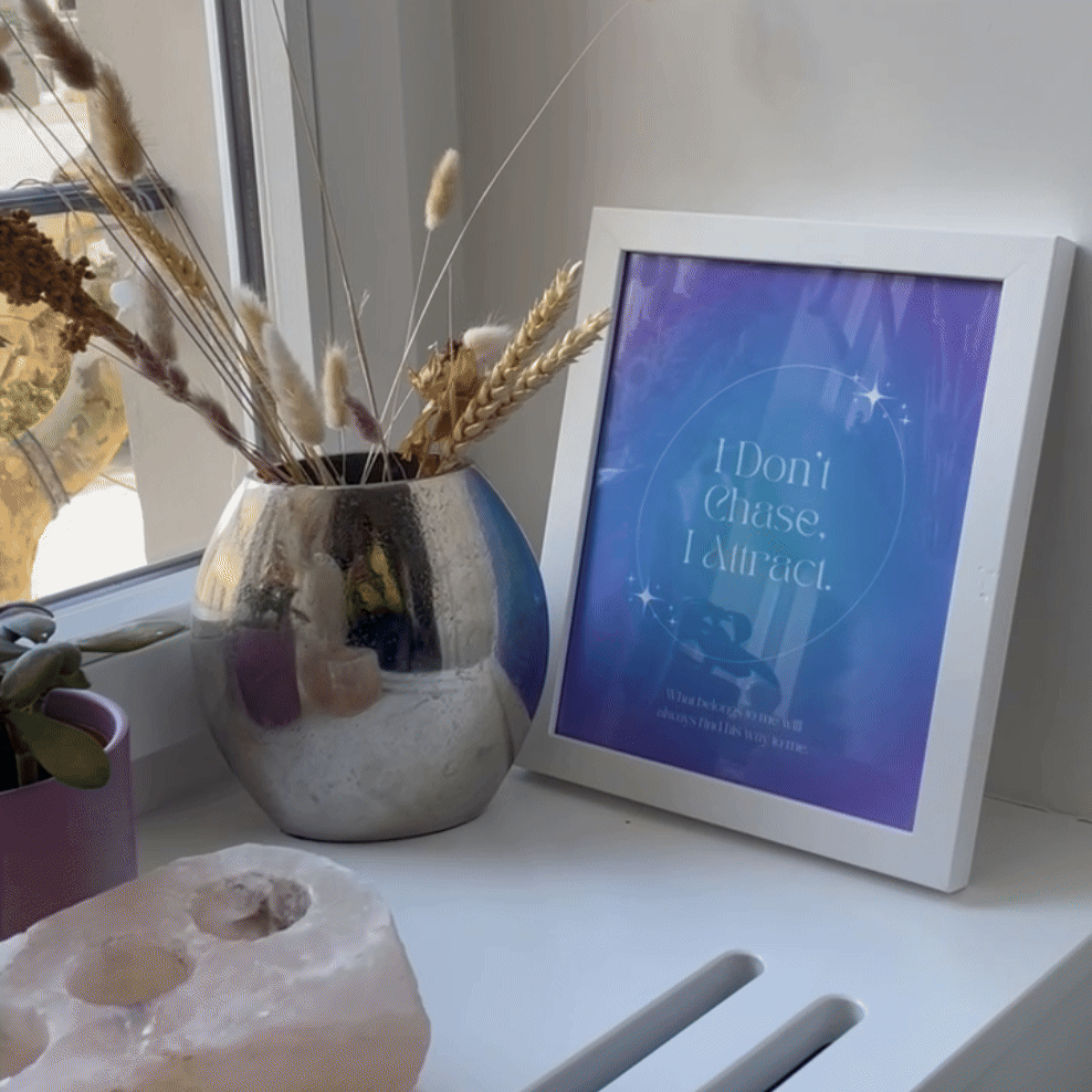 STARFLOW (avec cadre) - Wall Art Attraction