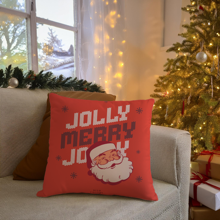 Jovy - Coussin Noël Positivité