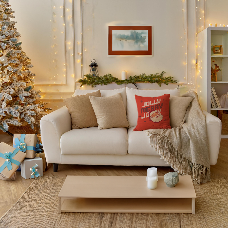 Jovy - Coussin Noël Positivité