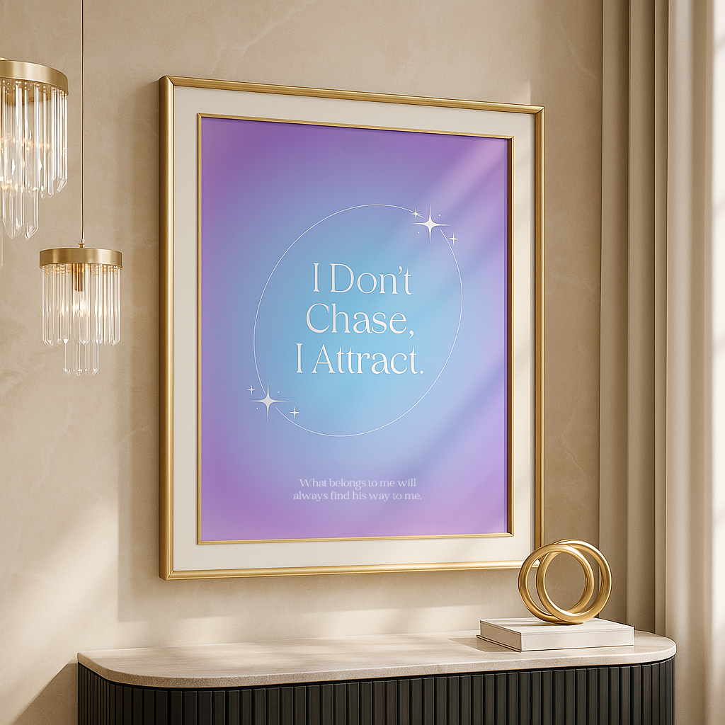 STARFLOW (avec cadre) - Wall Art Attraction