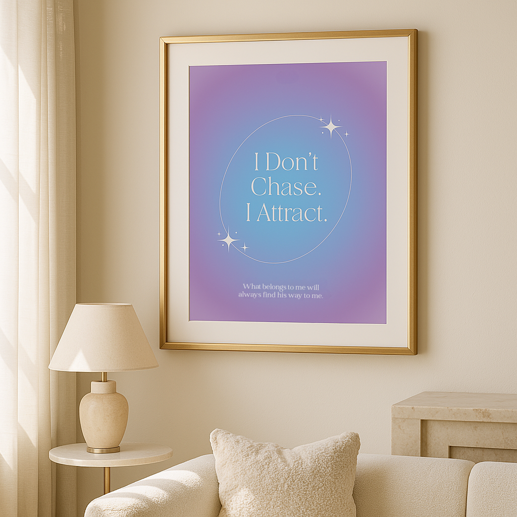 STARFLOW (avec cadre) - Wall Art Attraction
