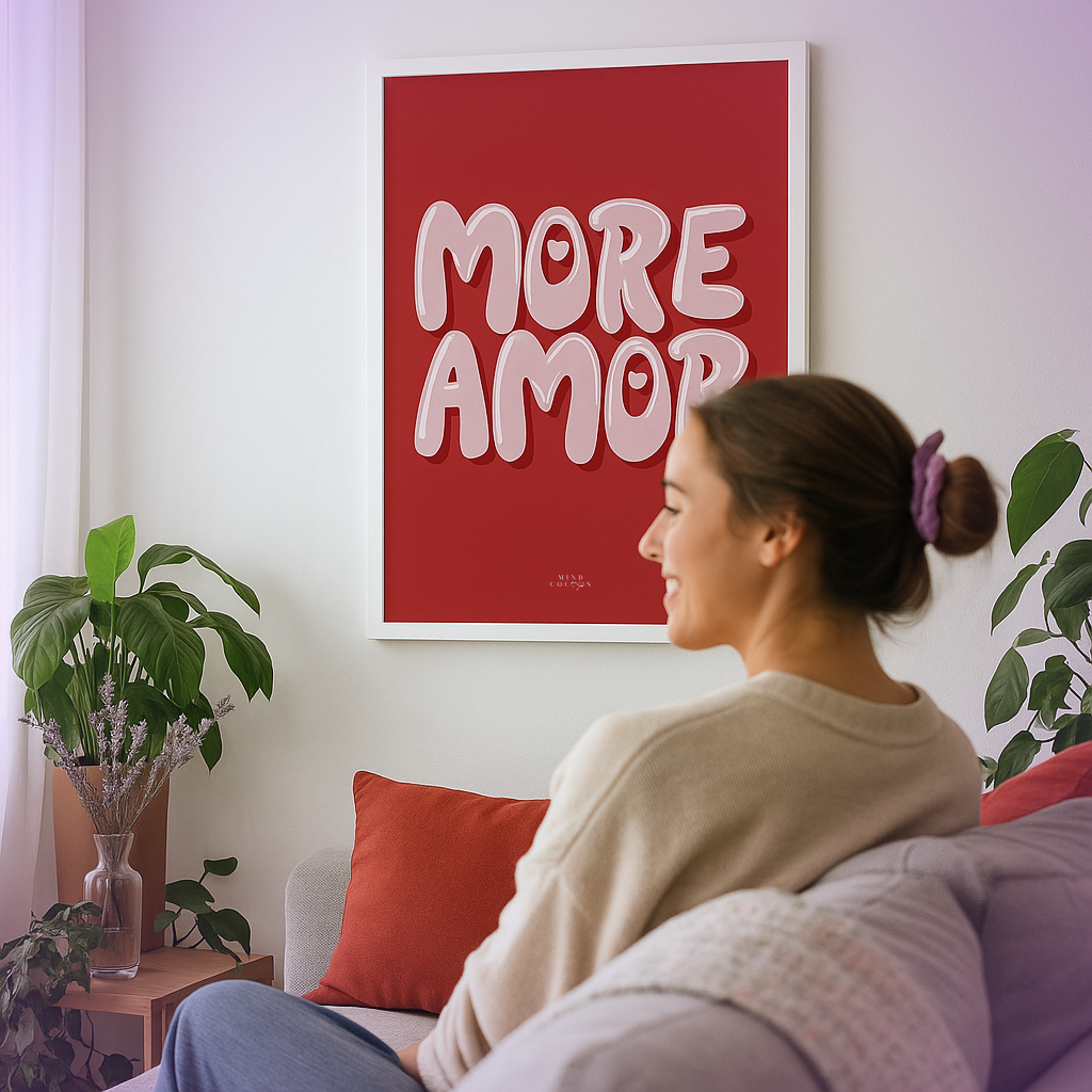 LOVA (sans cadre) - Wall Art Amour