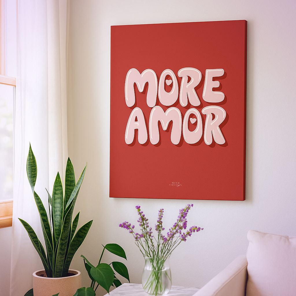 LOVA (sans cadre) - Wall Art Amour