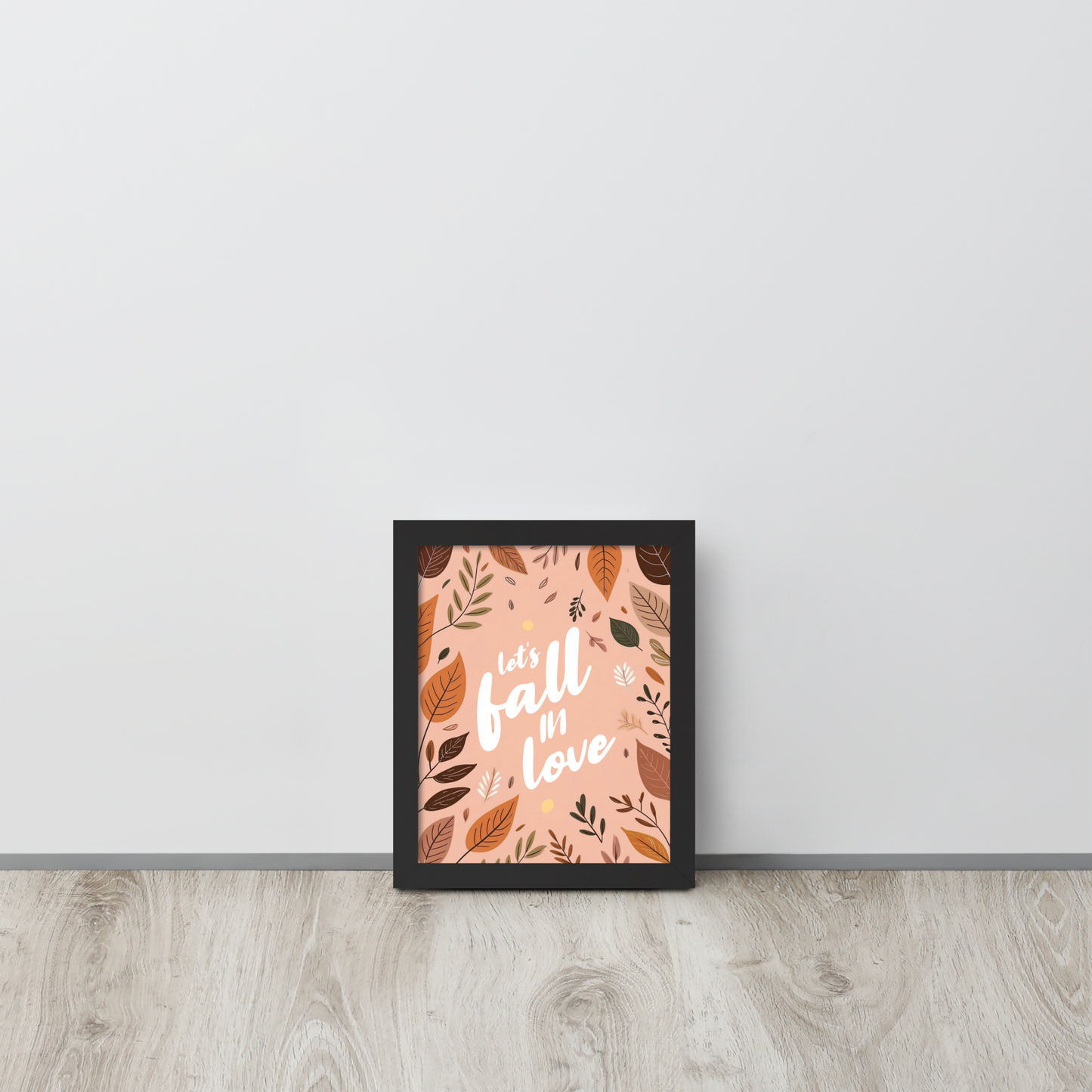 Folia (avec cadre) - Wall art Amour
