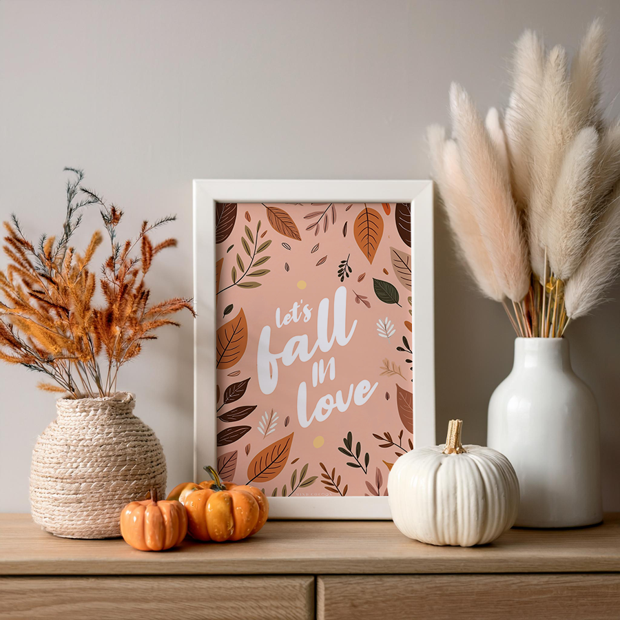 Folia (avec cadre) - Wall art Amour
