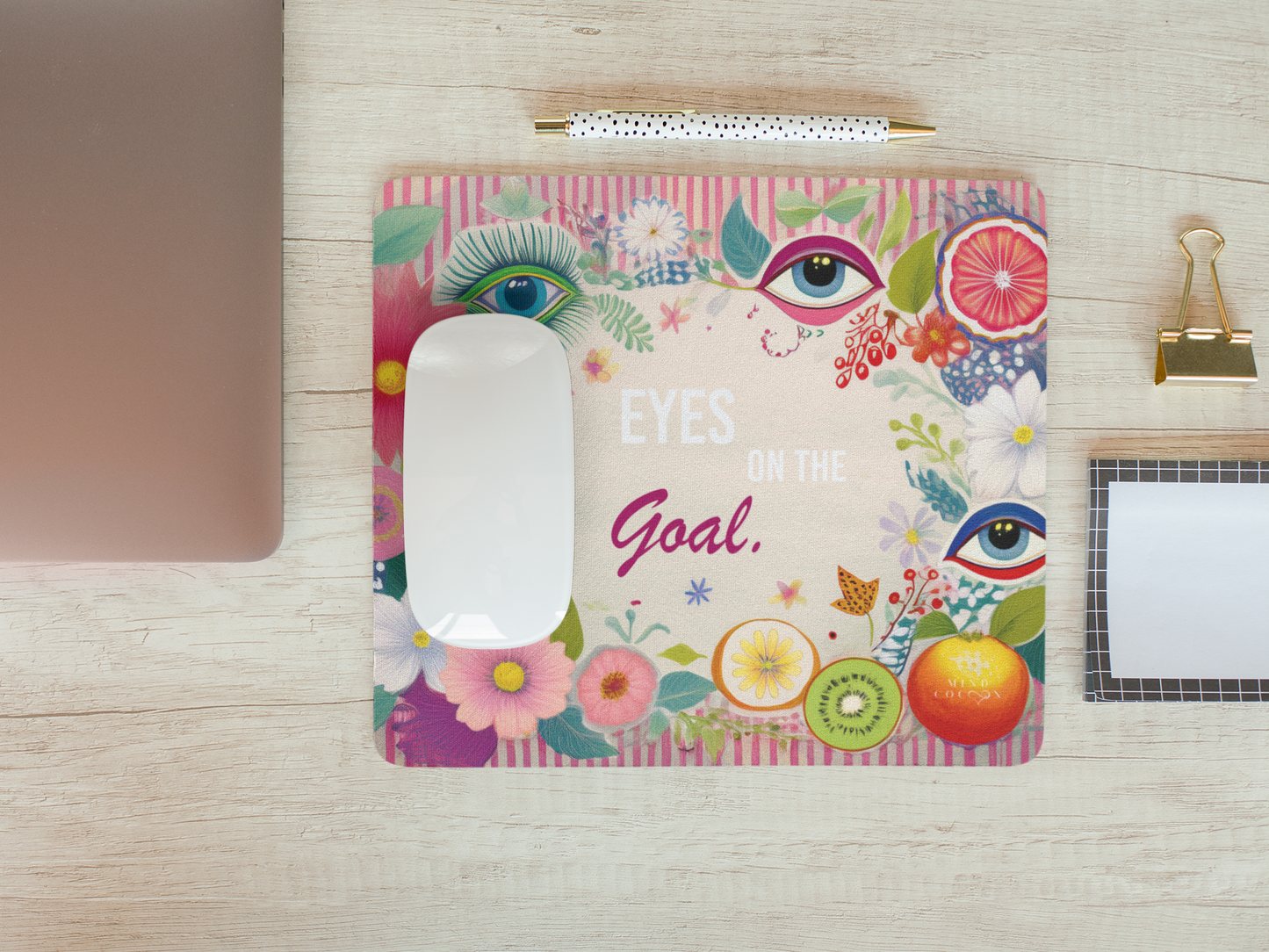 Vibrant Focus - Tapis de souris Discipline