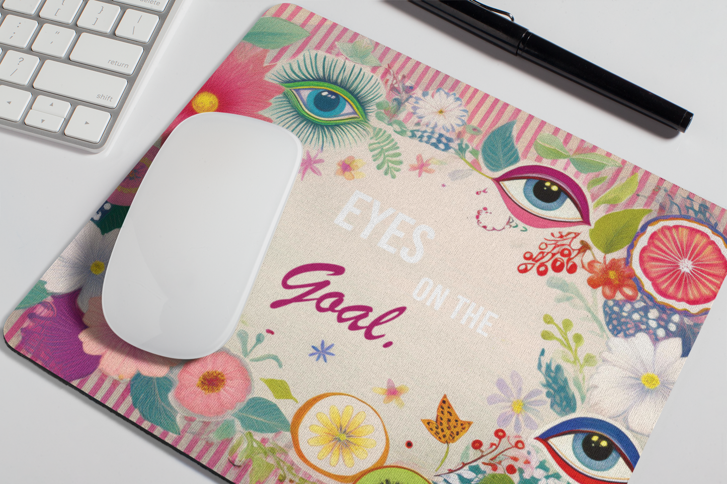Vibrant Focus - Tapis de souris Discipline