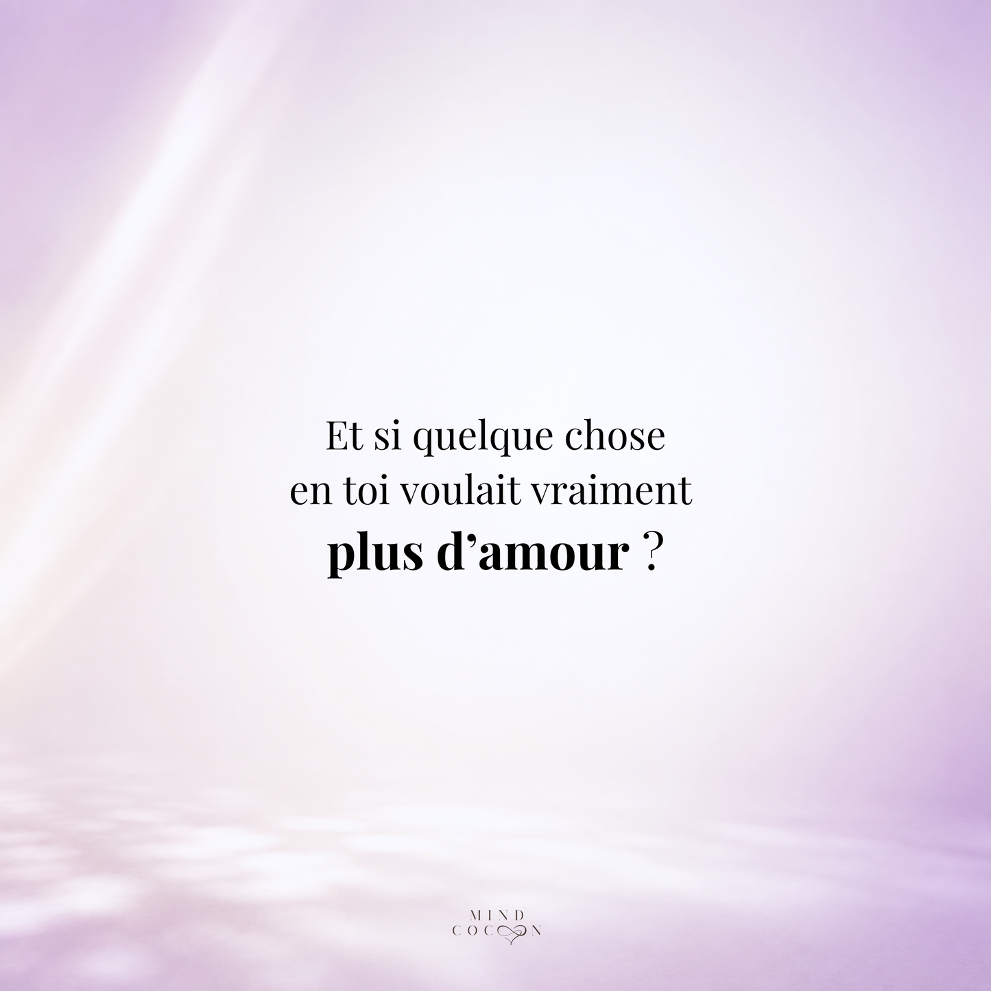 LOVA · Affiche symbolique More Amor · Pose ton engagement envers l'amour