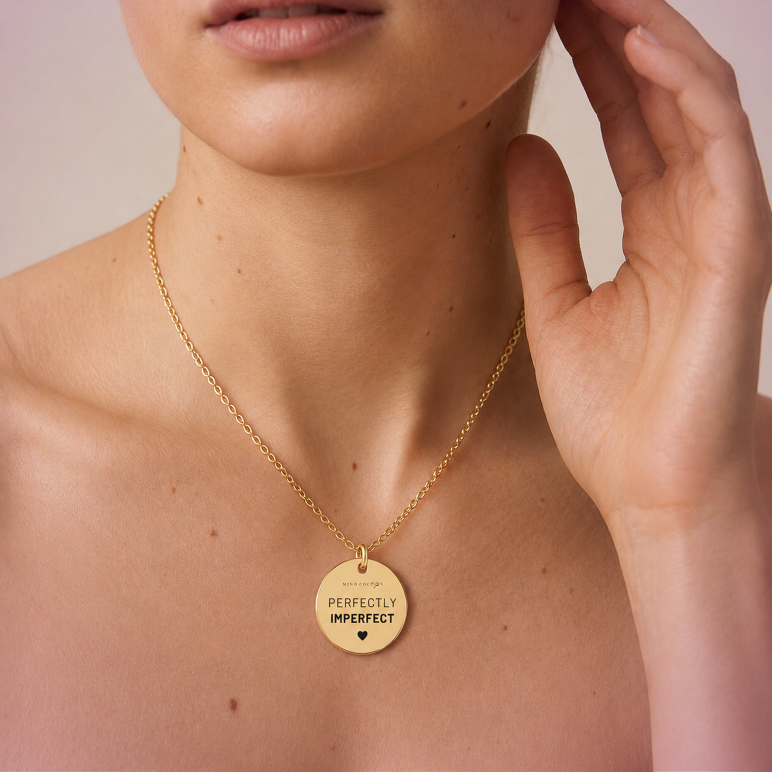 Serenia · Collier symbolique Perfectly Imperfect · Porte ton engagement à t'accepter