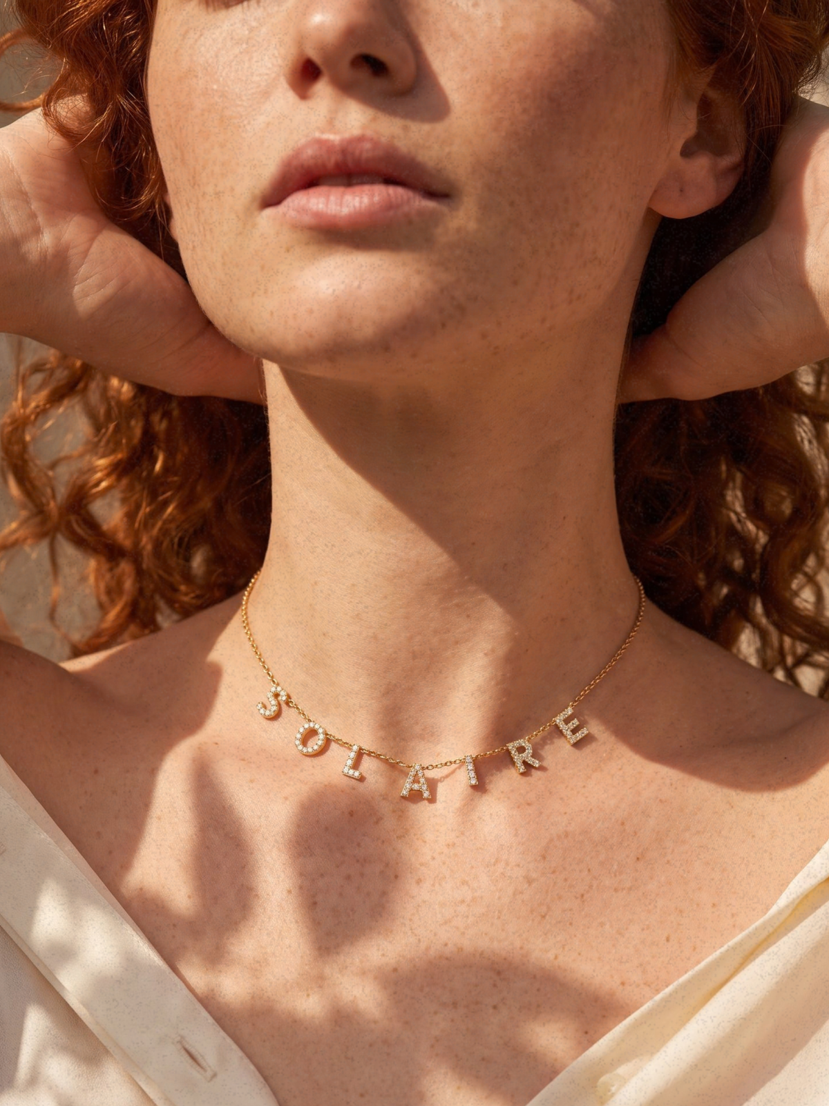 Solaire · Collier symbolique personnalisable
