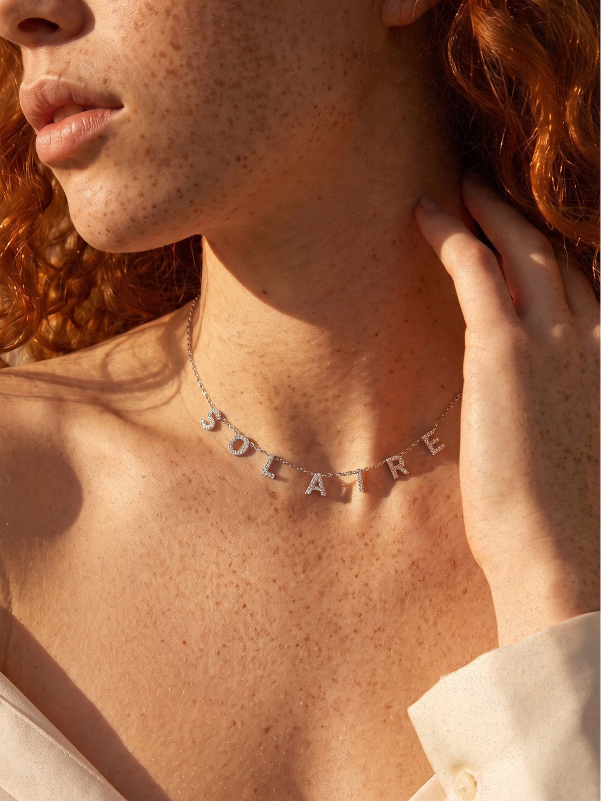 Solaire · Collier symbolique personnalisable