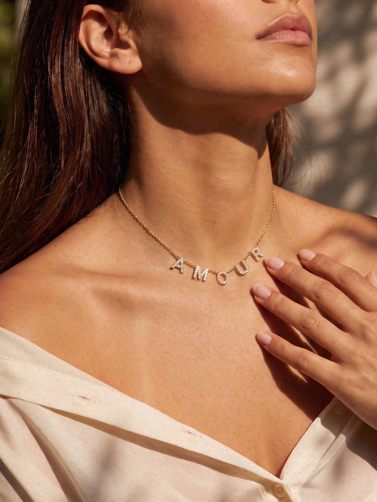 Amour · Collier symbolique personnalisable
