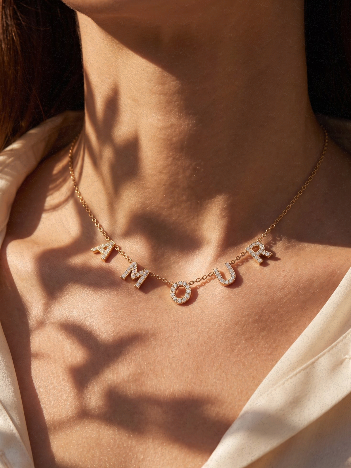 Amour · Collier symbolique personnalisable