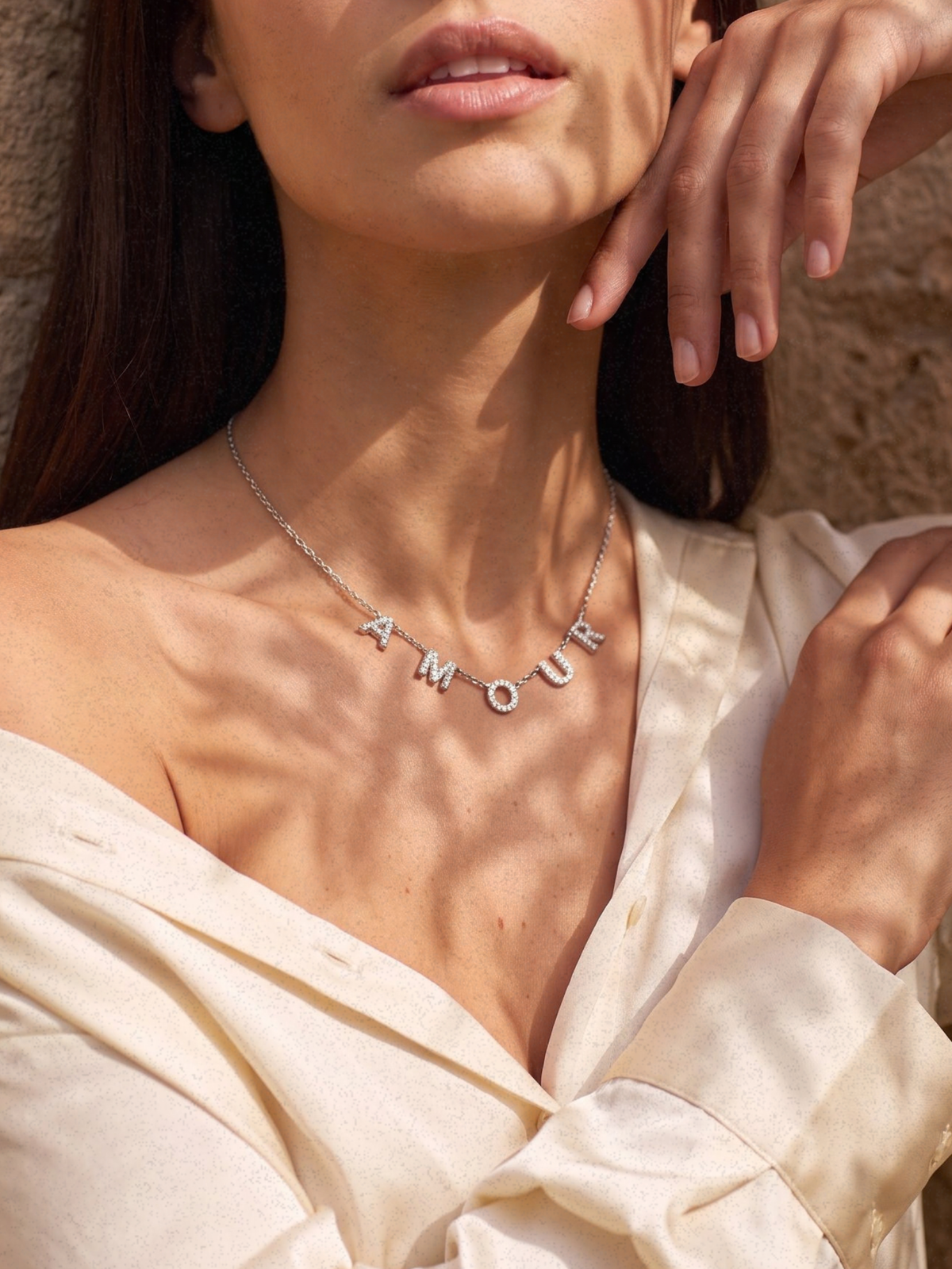 Amour · Collier symbolique personnalisable