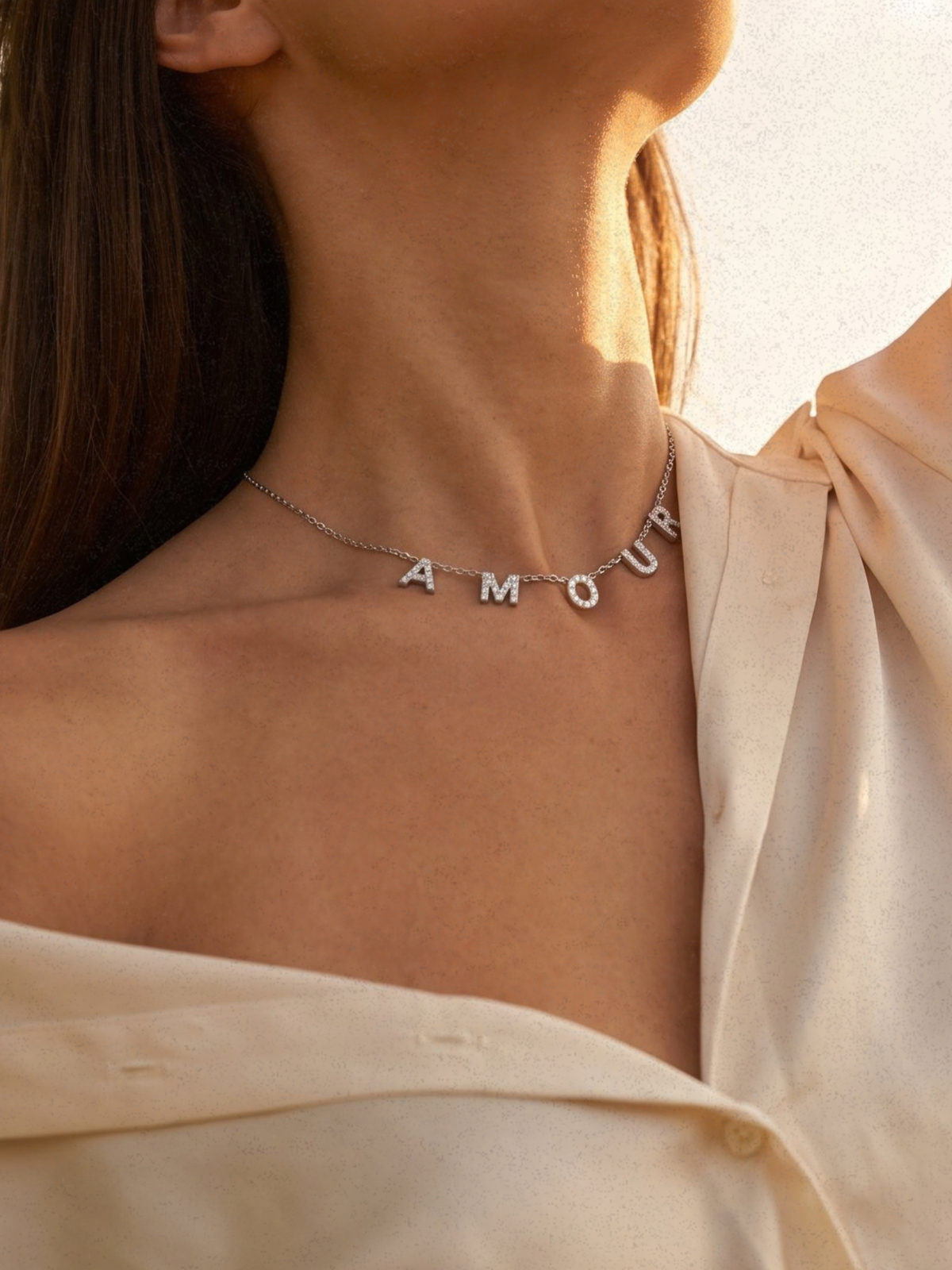 Amour · Collier symbolique personnalisable