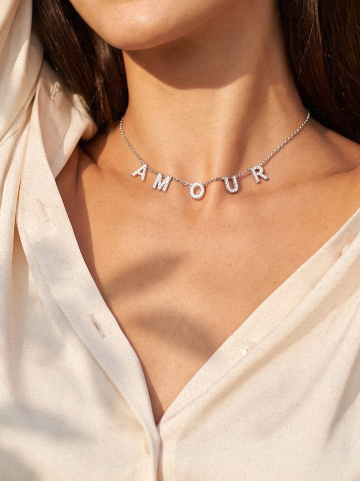 Amour · Collier symbolique personnalisable