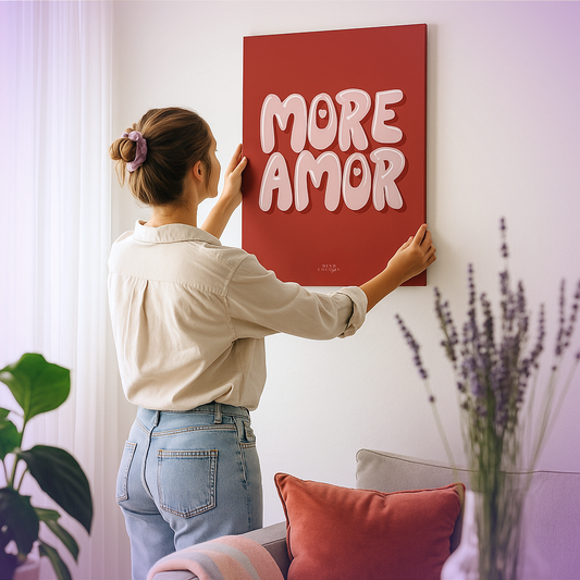 LOVA (sans cadre) - Wall Art Amour