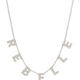 Rebelle · Collier symbolique personnalisable